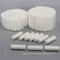 Disposable medical absorbent dental cotton roll